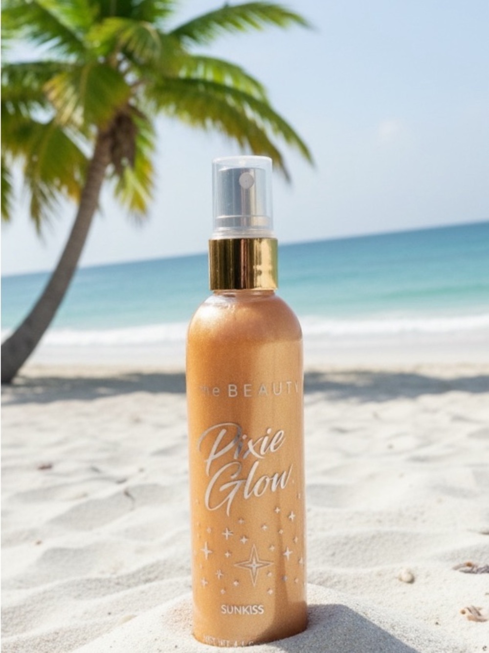 XIME Pixie Glow Sunkiss Sparkling Highlighter & Makeup Body Shimmer Spray 4.1 oz